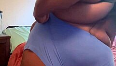 Imagine Huge Creampie Dripping From Sexy Ebony Pornstar On Bed Edge