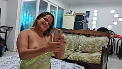 Latina Caliente Shows Off Big Ass In Amateur Webcam Reality Fetish