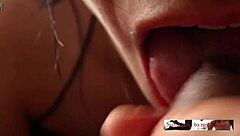 Can you handle this close-up blowjob with tons of cum from our amateur couple?