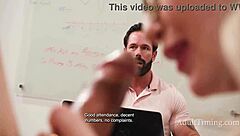 hiring freeze bypassed as petite blonde lexi lore gets gangbanged at work