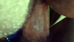 Huge black cock makes hairy ass squirt wildly