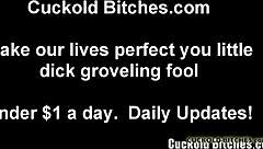 are you ready to be my worthless cuckold bitch under femdom control?