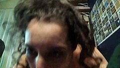 striptease makes the dick get so hard for big tits secretary masturbation!