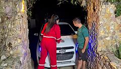 hey pregnant mechanic, take this sausage instead of payment... part 1 with wet blowjob action!