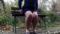 What if this mature stepmom surprises you with her wet hairy pussy and fetish greetings in solo play