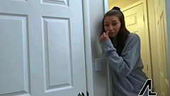 oh god i feel bella rolland shaking her big ass on alex legends monster cock getting that taboo creampie deep inside her hairy pussy lips gaping wide