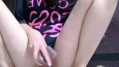 Japanese Amateur Girl Masturbates to Intense Squirting Orgasm