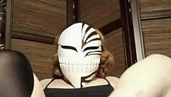 i wear pantyhose with small natural tits in homemade solo lingerie