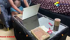 in a passionate homemade encounter, the sexy ebony wife begs her hubby for rough fucking with squirting, doggystyle spanking, and wet pussy creaming until he can't resist.