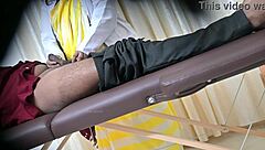 Arab Indian Doctor Sahiya Delivers Intense Handjob To Hospital Patient