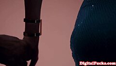 Oh Wow, Booty Babe Sucking Cock Before Riding Dick in Horny Fantasy!