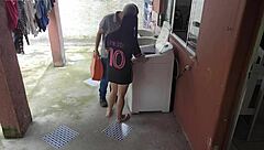 Married Brazilian Housewife With Curvy Big Ass And Natural Tits Pays Washing Machine Technician By Letting Him Fuck Her While Cuckold Husband Is Away. Intense Dirty Talk And Rough Pounding Ensue!