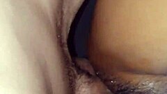 Petite Malaysian beauty gets intensely fucked by massive throbbing cock