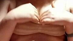 Titty Play With Tiny Woman In Homemade Lingerie Pov