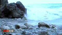 Oh Wow, Can You Believe Clara And Barbara-Nux As Blonde And Brunette Babes Getting Wild In Beach Threesome With Terry Kemaco!