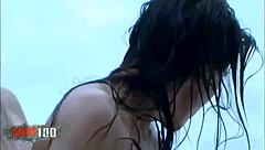 Oh Wow, Can You Believe Clara And Barbara-Nux As Blonde And Brunette Babes Getting Wild In Beach Threesome With Terry Kemaco!