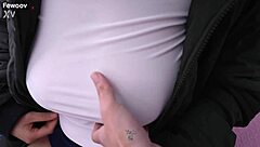 i enjoy my busty korean girlfriend role-playing in black stockings with her pretty short hair