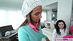 Teen Bffs Fuck Their Boss For The Deal