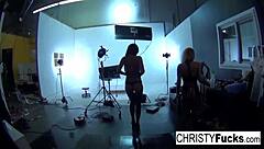 Hey sexy babes Christy and Kirsten are you ready to fuck each other silly with tattoos and big tits?