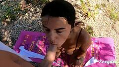 what happens when sexydea unleashes pov passion on steamy shoreline with wet pussy action