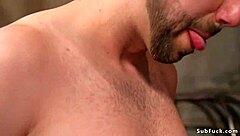 How does it feel with your dick locked while we torment you?!