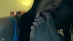 It's intriguing how your feet obsession contrasts with my dominant goddess control over submissive toe licking
