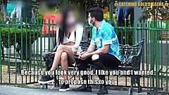 sexy elegant latina gets fucked hard after being tricked