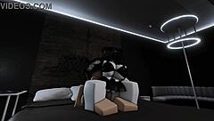 Fucking With My Busty Goth Friend In Roblox With Riding Big Ass Cowgirl And Doggystyle Bent Over