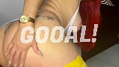 Ven A Masturbarte Conmigo Para Que Colombia Gane La Copa America With My Big Ass And Creampie Action