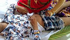 hey, watch the landlord spit and fuck the maid's big ass and pussy hard