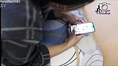 Fiery latina Nahomi from Venezuela unleashes squirting passion in her big ass pussy adventure part one.