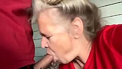 Hot Milf Suggestively Sucks Friend's Big Cock