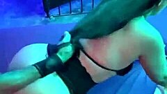 damn that married latina is loving every inch of that big black guy's cock in her ass