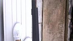 Young Guy Spies On Milf Neighbor Monica Sage In Bold Hardcore Fucking Encounter