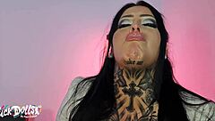 Busty inked Ashley Cumstar gets roughly fucked with ass fisting piss drinking vaginal creampie  