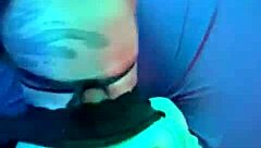 damn that married latina is loving every inch of that big black guy's cock in her ass