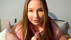 Will You Cum Inside Me During This Hard Homemade Teen Fucking With Blowjob And Orgasm