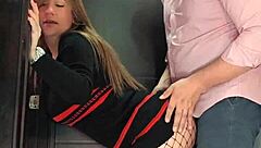 Seductive Colombian Latina Milf Secretary Gives Sensual Blowjob and Gets Fucked Doggystyle at Work Until Cum in Mouth Finish