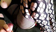 oh yes, spank me harder and cum all over my face now