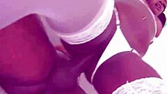 19-year-old brazilian ebony princess takes massive bbc deep in her tight ass!