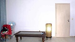 Blonde Babe Stripping and Teasing with Sex Toy in Shower Lingerie Show