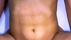 Stepfather and best friend shared a naughty laugh in the kitchen ending with passionate kisses