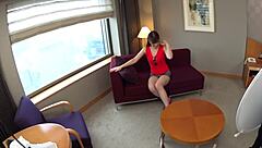 in a secretive photoshoot session, the tall japanese college student with big natural tits auditions as a model for the first time.