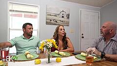 Horny Stepmom Swallows Big Cock While Licking Pussy in Cheating Affair