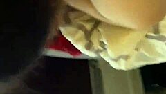 Boldly Sucking That Massive Cock Until It Explodes In Her Wet Shaved Pussy