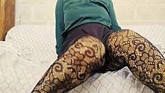 I feel so horny watching milf reveal new outfit without panties