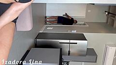 Blonde Tanned Nerd Gets Sensual Massage and Wet Pussy Licked