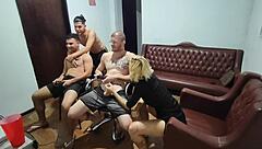 Friends Planned Video Game Night But Ended In Bareback Anal With Big Cock?