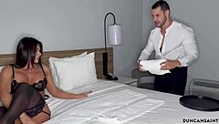 Wealthy Colombian Wife Esperanza Gomez Orders Huge Cock for Hotel Deepthroat and Fucking