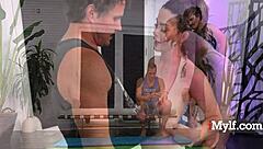 Muscles Flex And Lust Ignites In Gym As Bodybuilders Dive Into Intense Mmf Threesome With Doggystyle Bent Over Action